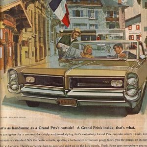 Pontiac Grand Prix Ad January 1964