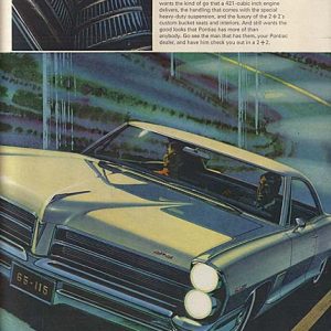 Pontiac Grand Prix Ad June 1965