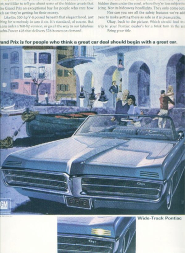 Pontiac Grand Prix Ad June 1967