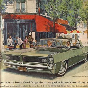 Pontiac Grand Prix Ad May 1964