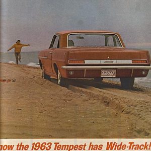 Pontiac Tempest Ad January 1963