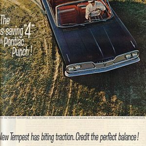 Pontiac Tempest Convertible Ad 1962