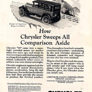Chrysler Ad 1926