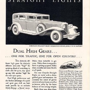 Chrysler Ad 1931
