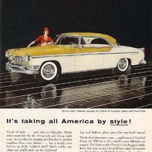 Chrysler Ad April 1955