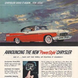 Chrysler Ad November 1955