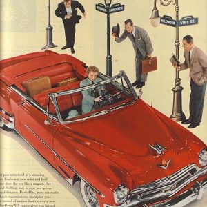 Chrysler Convertible Ad 1954