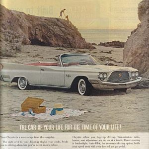 Chrysler Convertible Ad June 1960