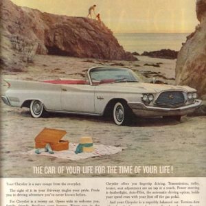 Chrysler Convertible Ad May 1960