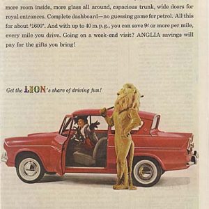 Ford Anglia Ad February 1960