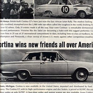 Ford Cortina Ad 1964