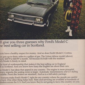 Ford Cortina Ad February 1968