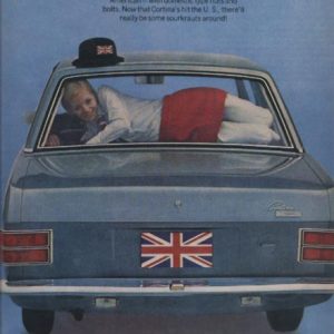 Ford Cortina Ad March 1969