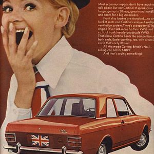 Ford Cortina Ad November 1969