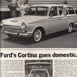 Ford Cortina Wagon Ad 1966