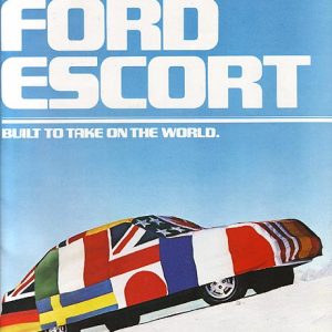 Ford Escort Dealer Brochure 1981