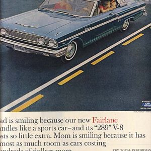 Ford Fairlane Ad 1964