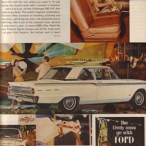 Ford Fairlane Ad April 1962