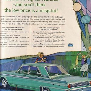 Ford Fairlane Ad February 1962