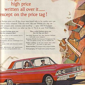 Ford Fairlane Ad March 1962