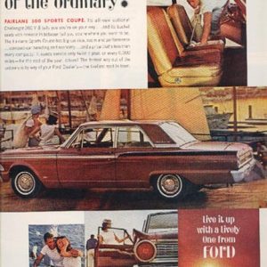 Ford Fairlane Ad May 1962