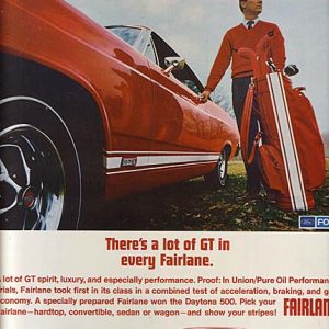 Ford Fairlane GT Ad April 1967