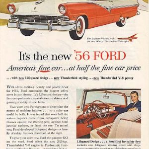 Ford Fairlane Victoria Ad November 1955