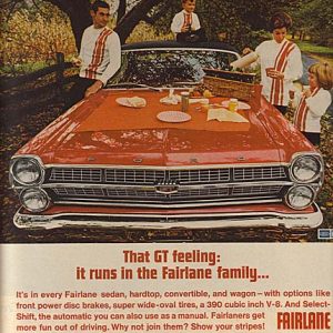 Ford Fairlane Wagon Ad 1967