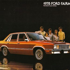 Ford Fairmont Dealer Brochure 1978