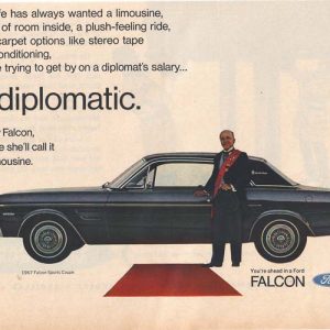 Ford Falcon Ad January 1967