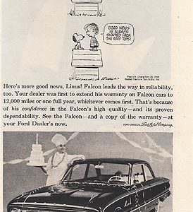 Ford Falcon Ad October 1960