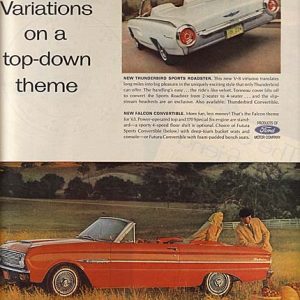 Ford Falcon Convertible Ad 1962