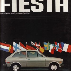 Ford Fiesta Dealer Brochure 1978