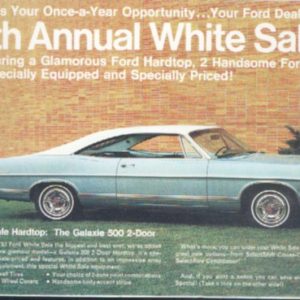 Ford Galaxie Ad 1967