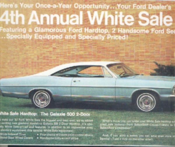 Ford Galaxie Ad 1967