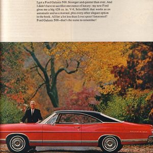 Ford Galaxie Ad March 1967