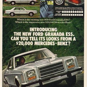 Ford Granada Ad 1977