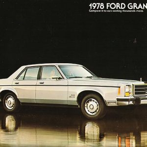 Ford Granada Dealer Brochure 1978