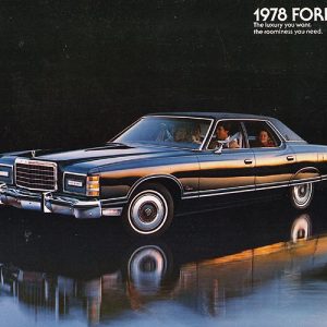 Ford LTD Dealer Brochure 1978