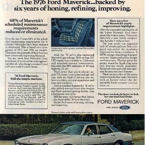 Ford Maverick Ad 1975