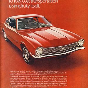 Ford Maverick Ad July 1971