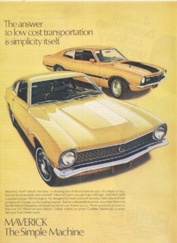 Ford Maverick Ad June 1971