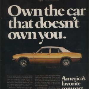 Ford Maverick Ad November 1971