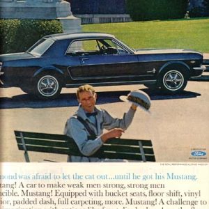 Ford Mustang Ad February 1965