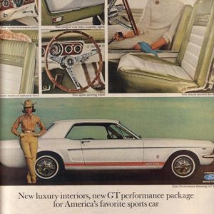 Ford Mustang Ad June 1965