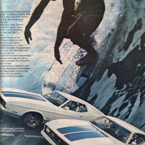 Ford Mustang Ad March 1972