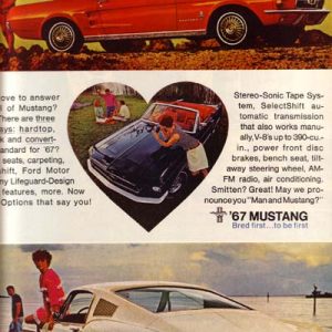 Ford Mustang Ad October 1966