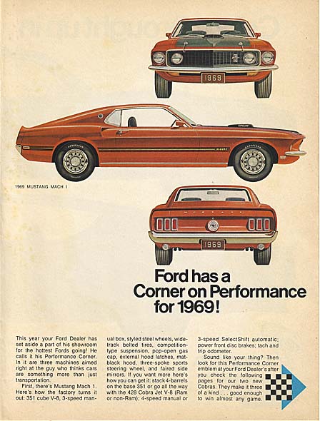 Ford Mustang Ad October 1968 – Vintage Ads and Stuff