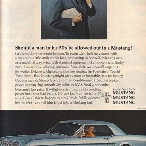 Ford Mustang Hardtop Ad November 1965