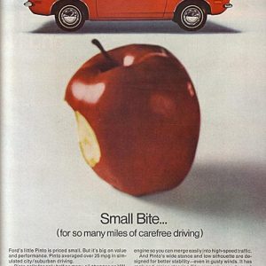 Ford Pinto Ad August 1971
